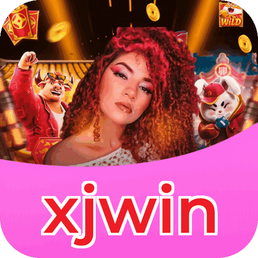Interface do aplicativo xjwin mostrando jogos disponíveis no iOS e Android
